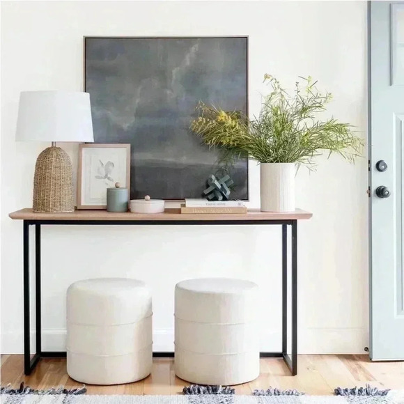 NWT 5'x7' Laurelhurst Indoor Plaid Rug Black/ White - Studio McGee - Picture 4 of 10